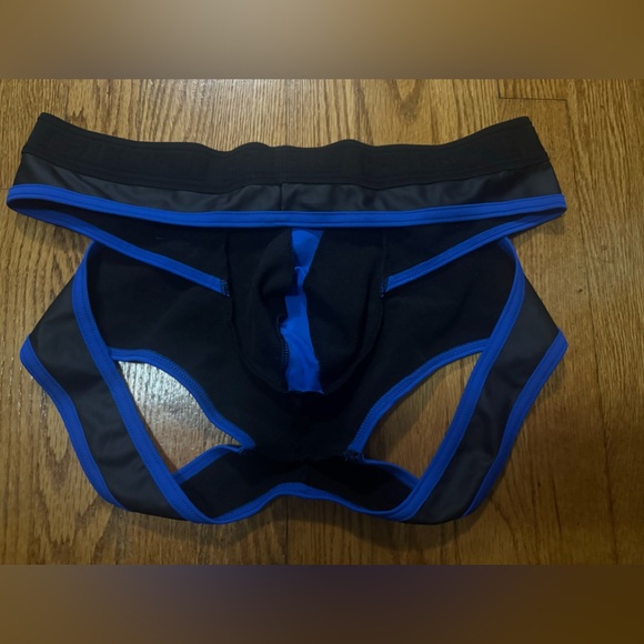 Men’s Cellblock13 Fake Neoprene Jock, NEW, Never worn - Picture 2 of 2